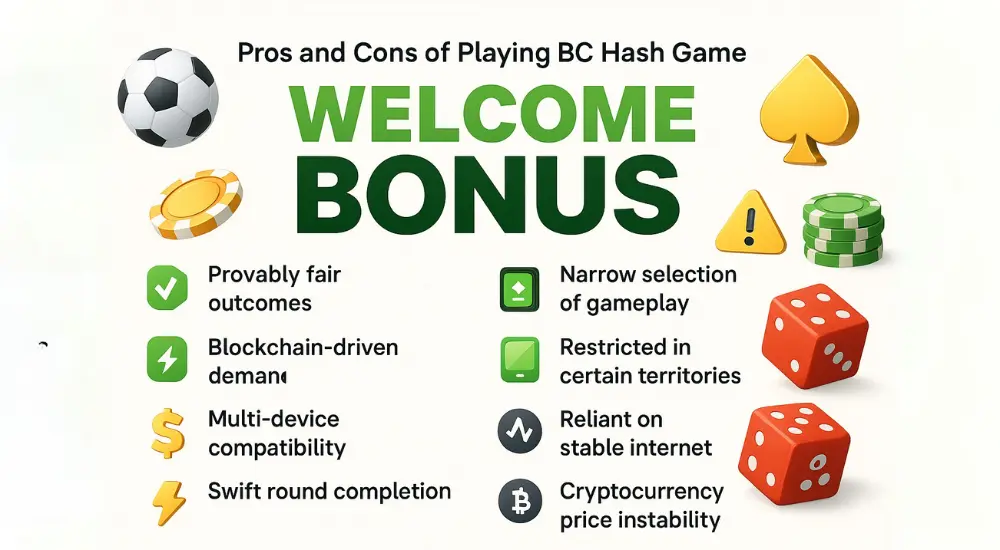 Pros and Cons of Playing BC Hash Game