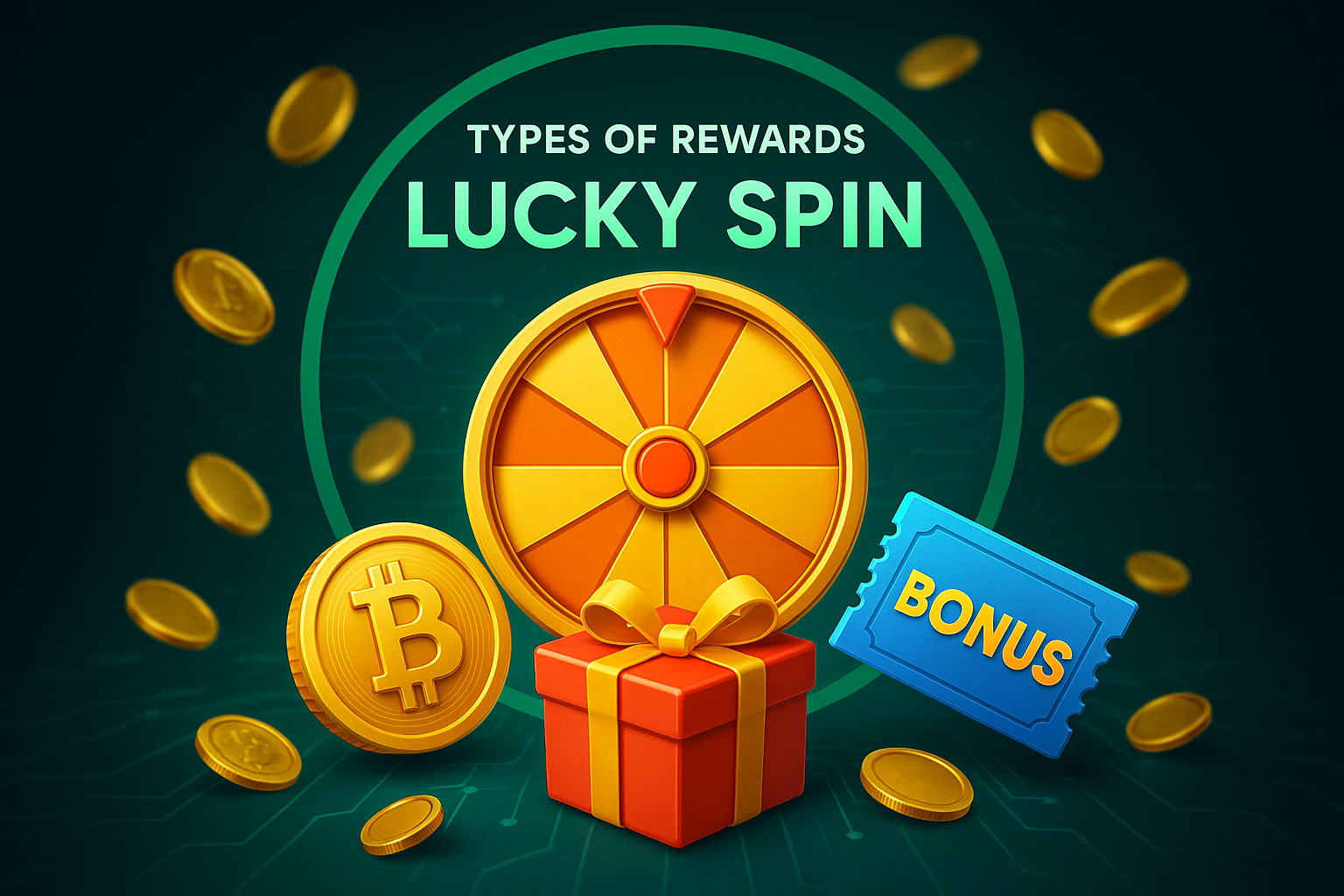 Types of Rewards on BC.Game Lucky Spin